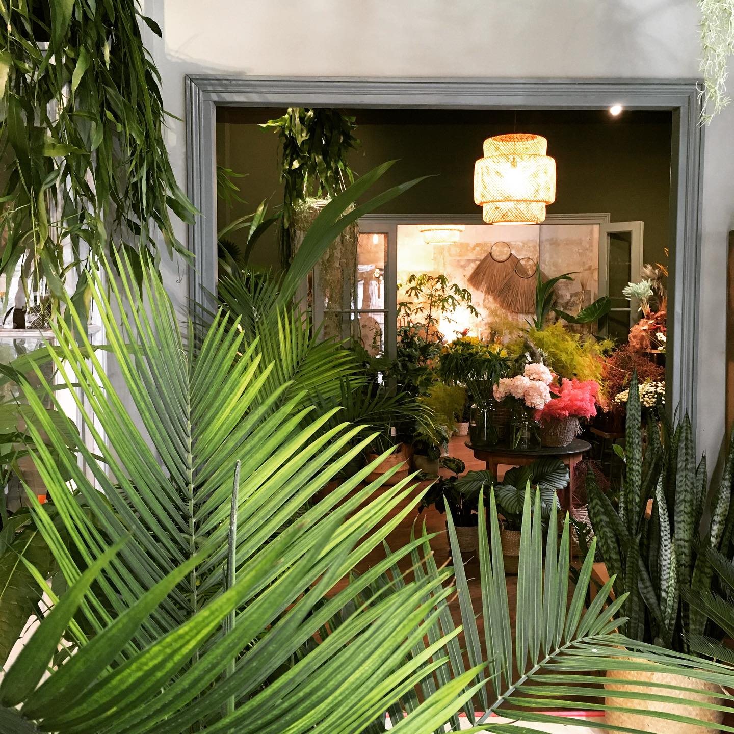 Intérieur de la boutique